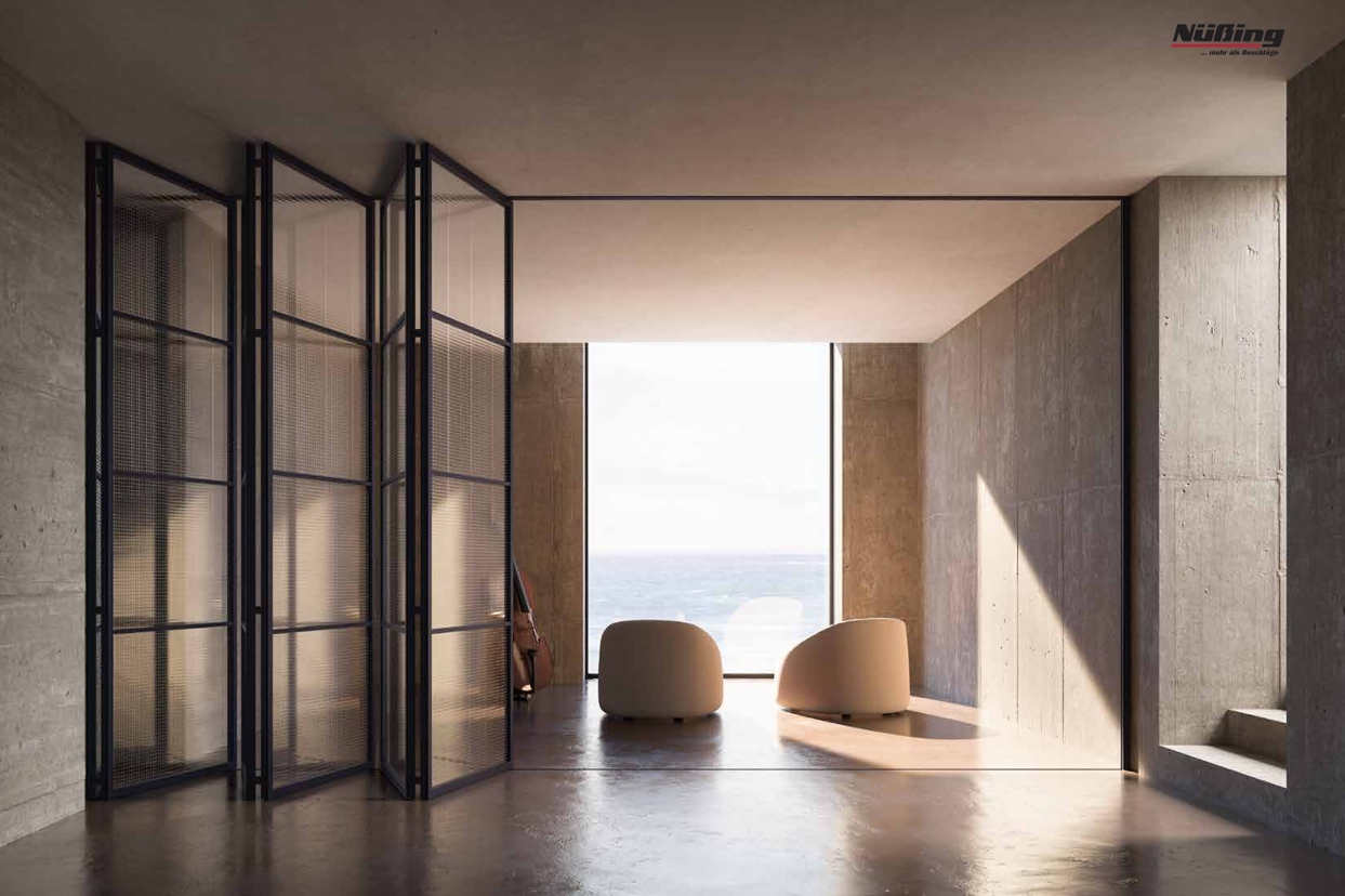 Nuessing緩衝折門