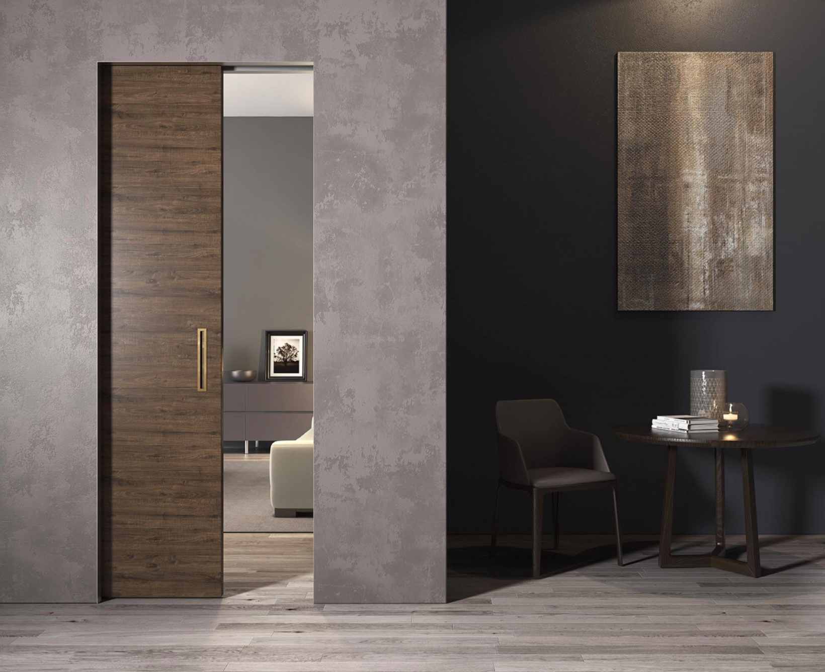 Nuessing口袋門緩衝彈壓輪組