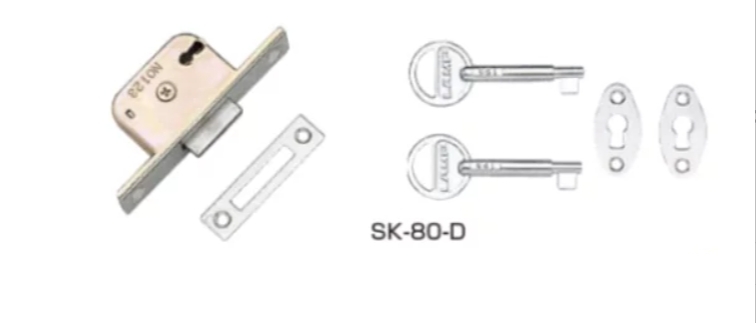 日本LAMP SK-80 櫥櫃暗鎖